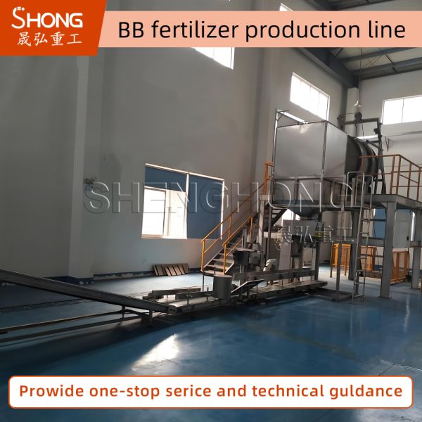 Quality Plug-and-Play BB Fertilizer Blending Line with Rapid Deployment and 1-10t/h Production Capacity for sale