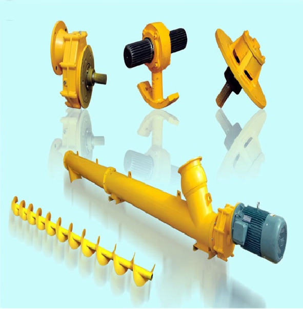 Hopper Screw Conveyor Well Welded Material Left Hand Or Right Hand Rotating