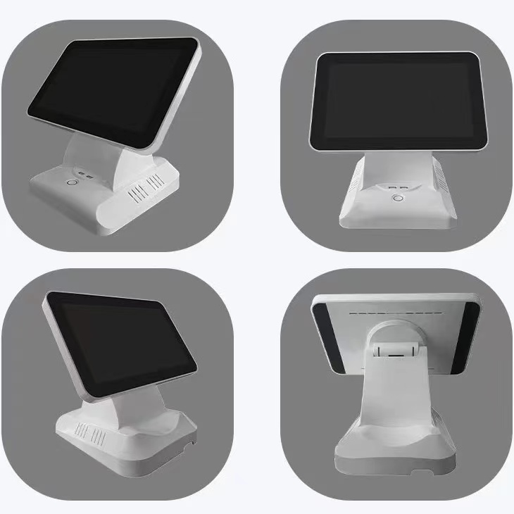 Capacitive Touch Screen POS System with Intel J4125 CPU and Billing Software Included