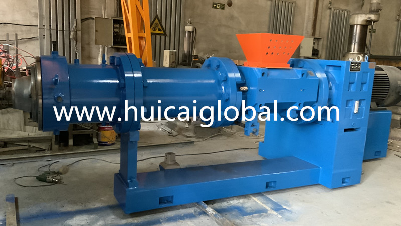3000 KG Cold Feeding Rubber Extruder Machine with Screw Rotational Speed of 0-60r/min