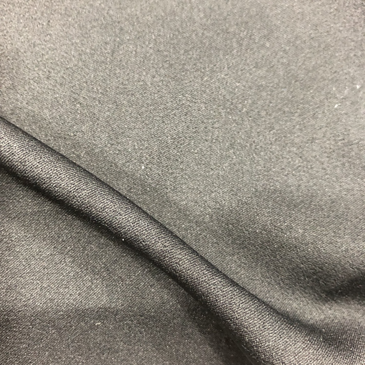 75 40d*75 40d Yarn Count 120gsm Recycled Stretch Stain Fabric for Designer Dress