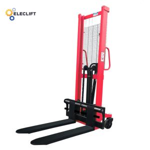  1 Ton Manual Pallet Stacker 500mm Load Center Easy Operation Manufactures