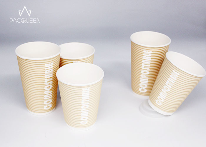 Single Wall Hot Beverage Disposable Cups 4oz - 20 Oz Multi Design For Hot Beverage