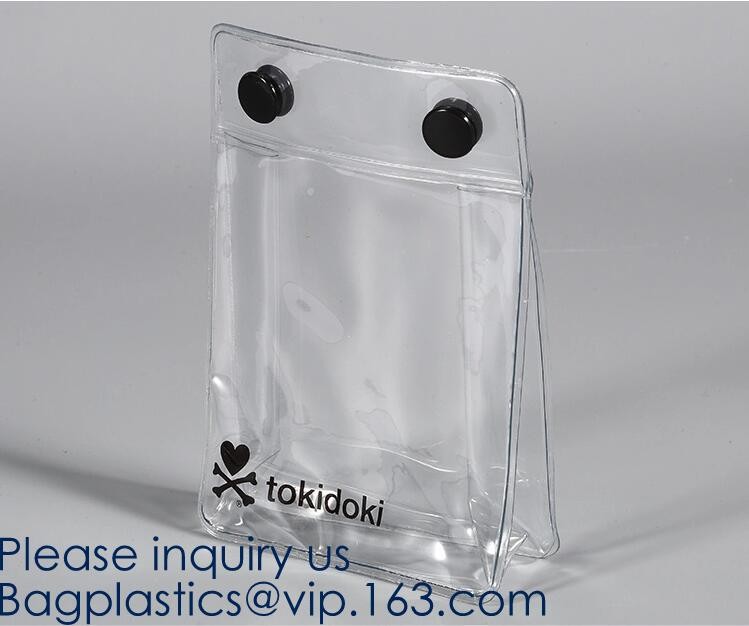 Custom Screen Printing Clear EVA k Bags Portable Travel MakeupToiletry Cosmetic Bag Packing Pouch, BAGEASE PACK