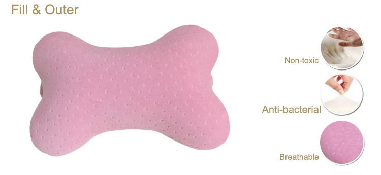 Cute Memory Foam Pillows for Cervical Spine Protection , colorful Car Neck Rest Pillow
