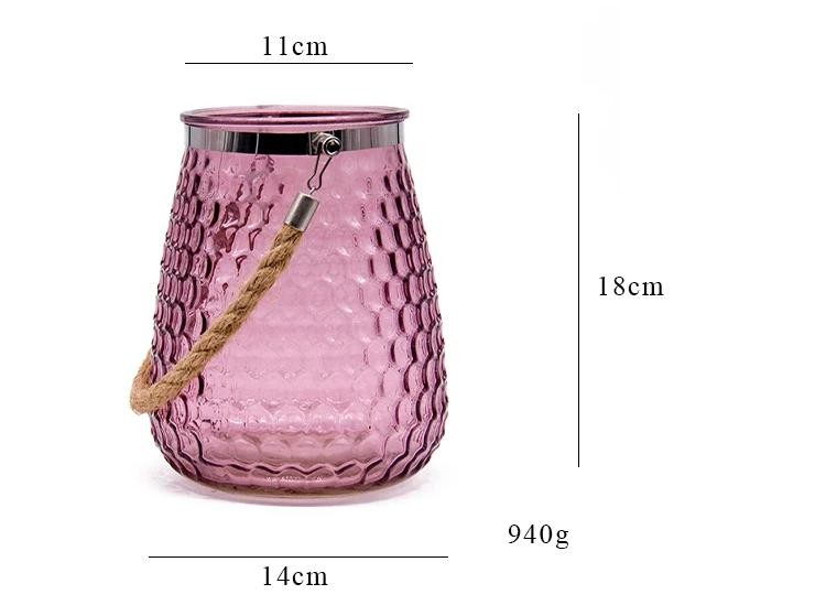 Custom Design 5inch 10inch Classical Cylinder Flower Glass Vase