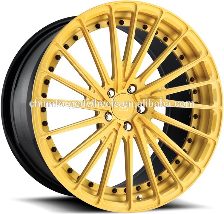 2-Piece Forged Alloy Rims For Lamborghini Huracan / Rim 20" Forged Wheels 5x120