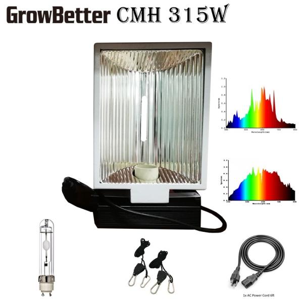 Coverage 3'X3' 315W CMH Grow Lights For Foliage Plants Indoor Grow Rooms
