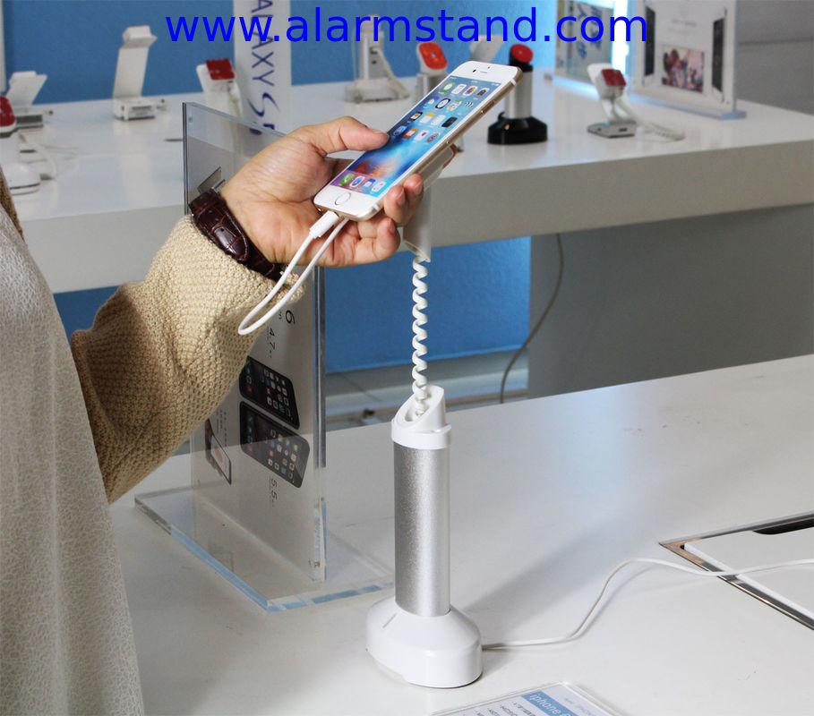 COMER anti-theft gripper metal magnetic stands for mobile phone stores security retail store