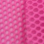 100% Polyester Recycled Polyester Mesh Knitted Airmesh 3D Mesh Material