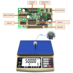  Supermarket High Precision 24-Bit ADC Electronic Scale Hardware 20.7-Bit Stationary Code kg Unit Custom ODM Support 0.1g Accuracy OEM Manufactures