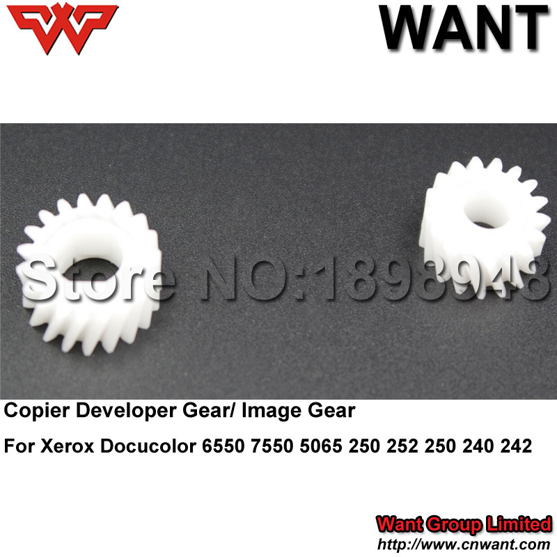 DCC6550 xerox developer gear Copier parts for Xerox docucolor 6550 7550 5065 252 250 240 242 image gear