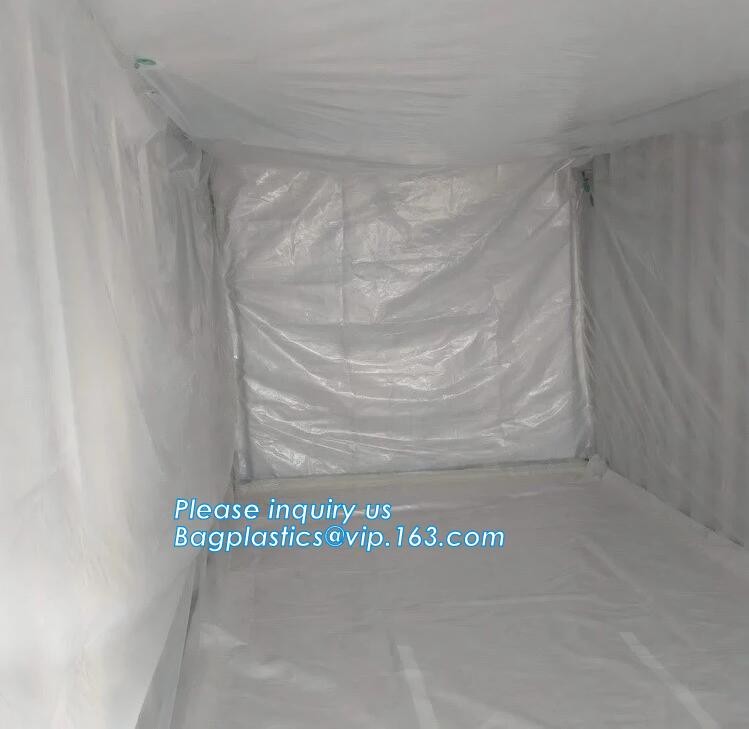 Dumpster 6Mill Open Top Roll Off Drawstring Container Liners,Open Top Drawstring 6 Mil Roll Off Container Liners, BAGEAS