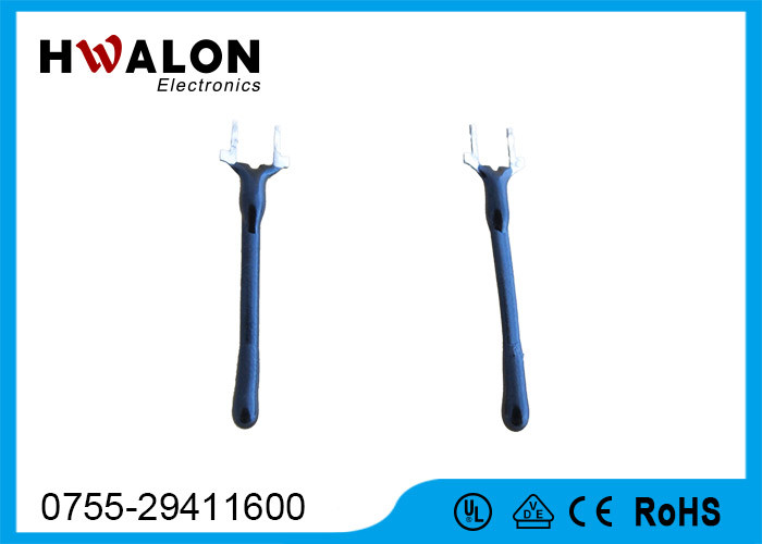 Black Epoxy Type 10k Ohm Thermistor Ntc 3435k For Soybean Milk , Rohs