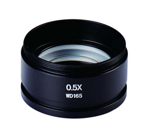 Auxiliary objective lens Barlow Lens 0.5X0.7X for stereo microscope reduce