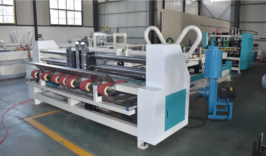Full Automatic AFG2600 Corrugated Box Folder Gluer Gluing Machine Cold Glue