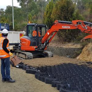  HDPE Geocell Used in Road Construction for Slope Protection Retaining Wall and Driveway Manufactures