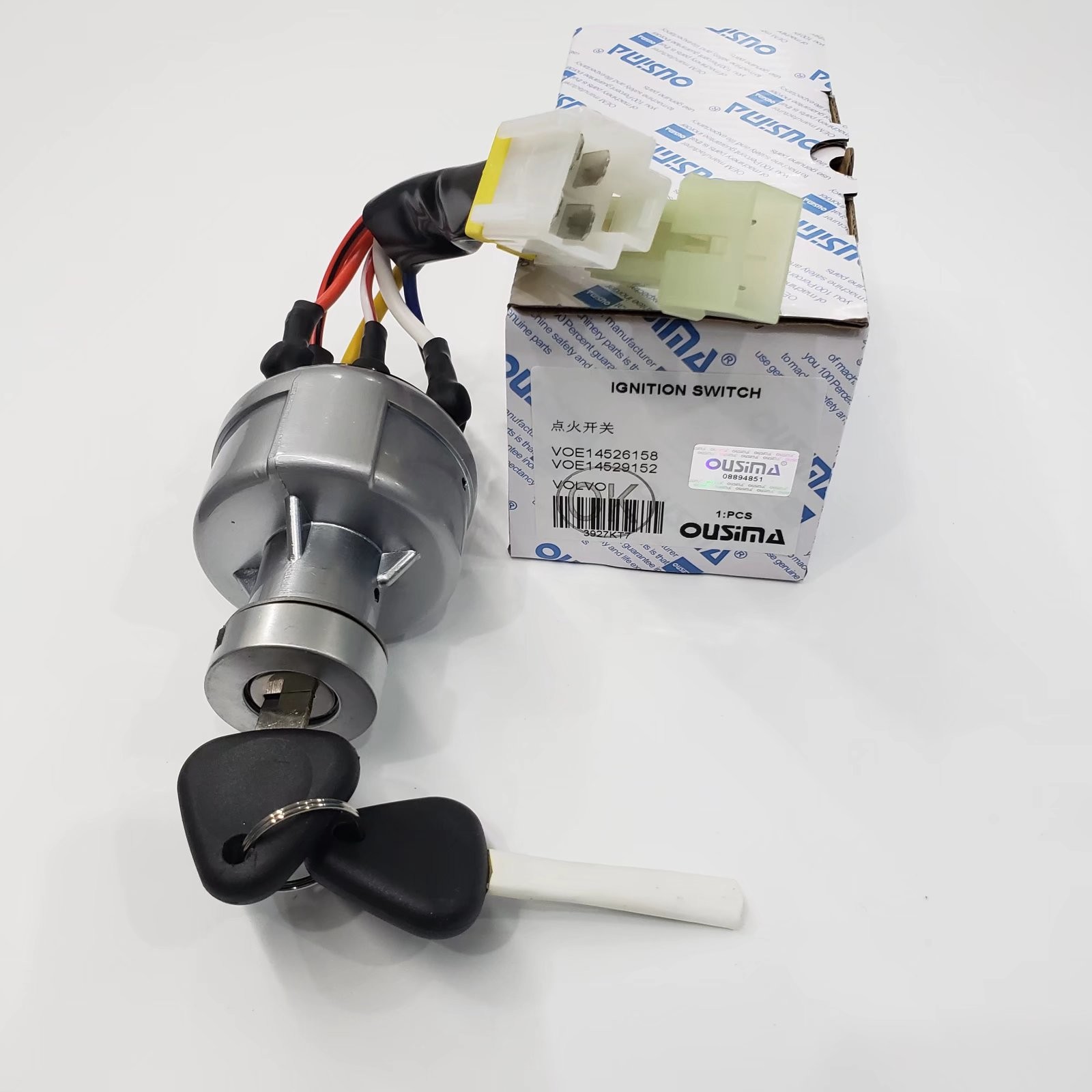 Electric Excavator Ignition Switch VOE14526158 VOE14529152