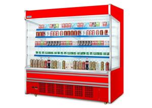  Fan Cooling Commercial Display Freezer Large Scale Built In System Multideck Chiller Manufactures