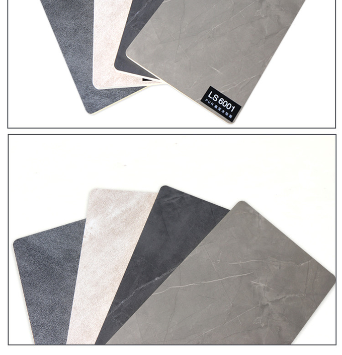 Bamboo Charcoal PVC Marble Wall Panel Sheet 1220*2440*8mm