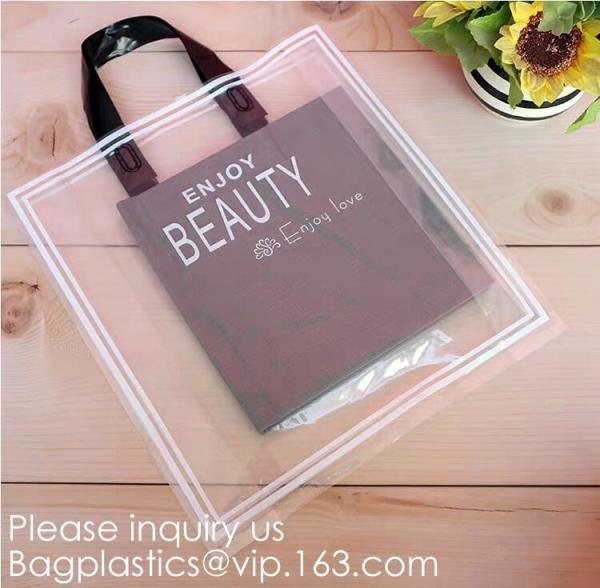 Biodegradable Compostable Jewelry Clothing Packaging Bags with Handle Christmas
