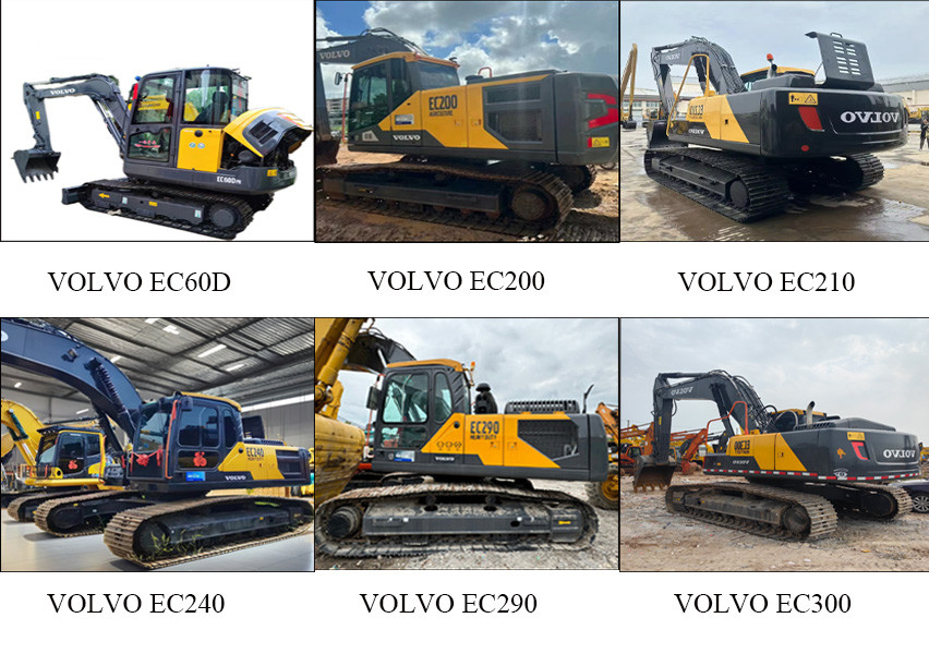 Excavator Vollvo Original 29Tons EC290 Rotary Engine Vollvo Low Working Hours