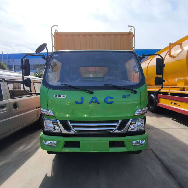 Customized JAC 4x2 8Tons 139HP 4.15Meters Van Cargo Truck for City Transportation