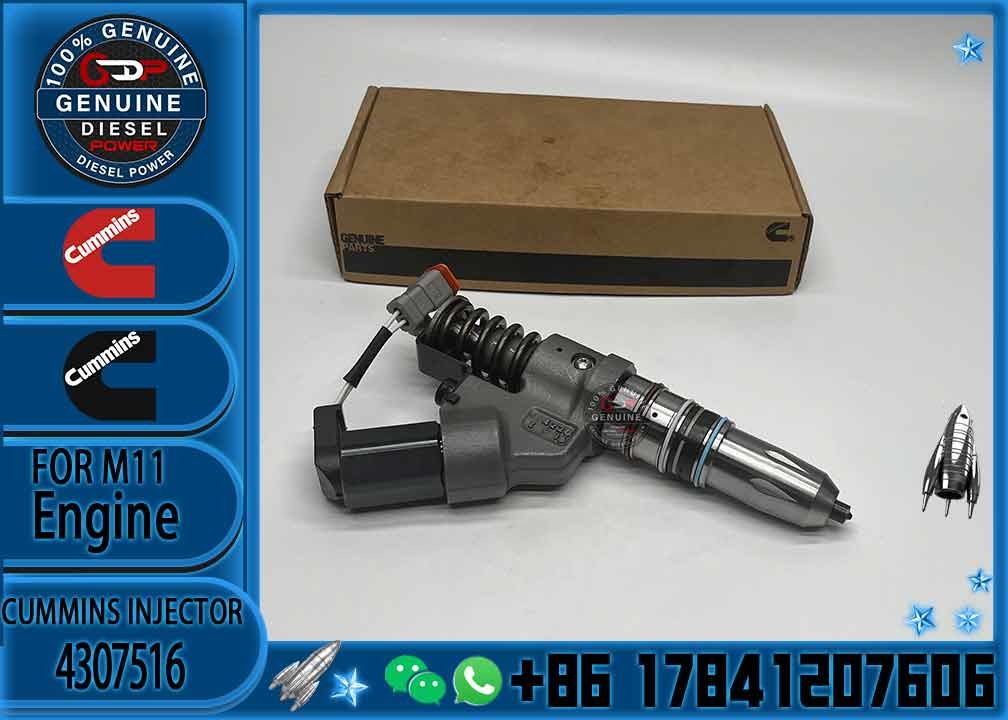 Factory OEM quality Brand New Diesel Common Rail Fuel Injector Assembly 4307516 3087560 4384360 for C ummins N14 engine
