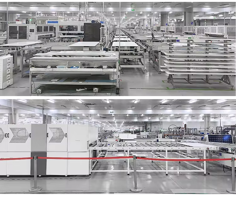 182mmx94mm Cell Size Bifacial JA Solar Panel 445w 450w 455w Long Life Solar PV Module