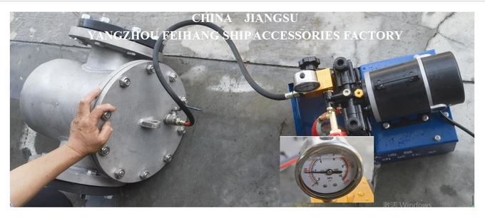 Straight Through Type Stainless Steel Marine Sea Water Filter AS125 PN1.0 CB/T497-2012 Mesh 150um