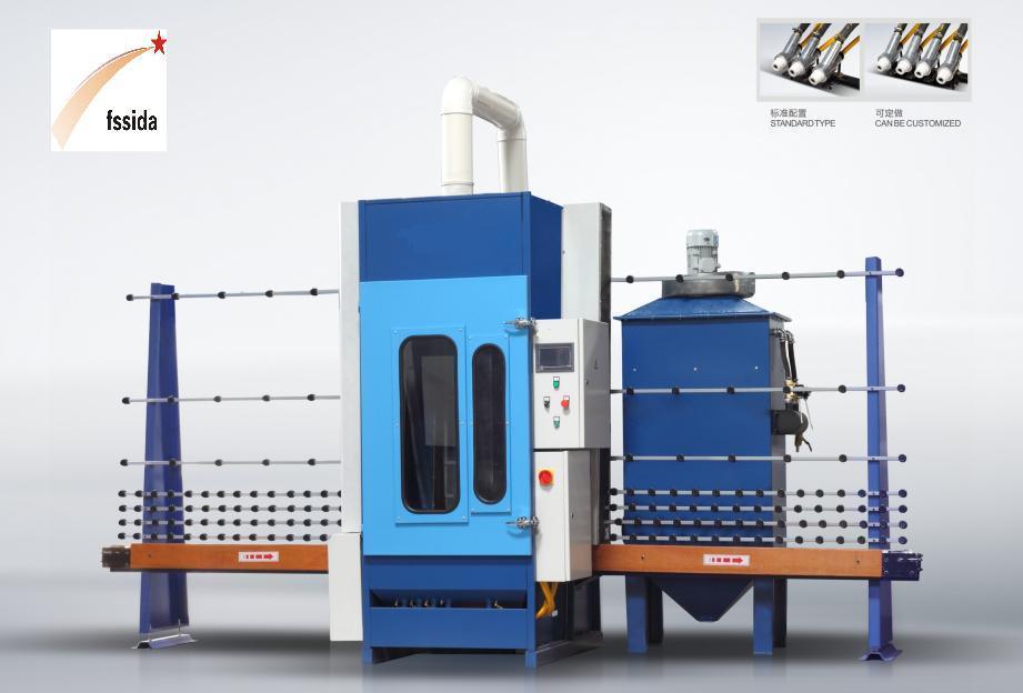 Glass Sandblasting Machine for Making Bathroom Dividers Glass