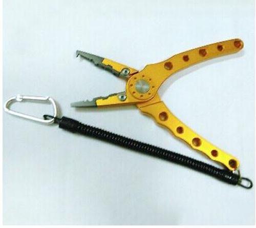 Fishing tackle popular using plier coiled lanyard cords any color available OEM
