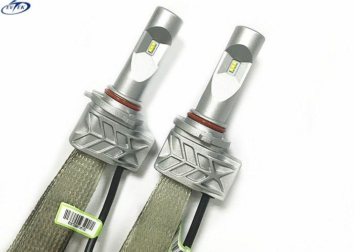 5S HB3 White Color LED Headlight Bulbs 25 Watt Waterproof CE ROSH Certification