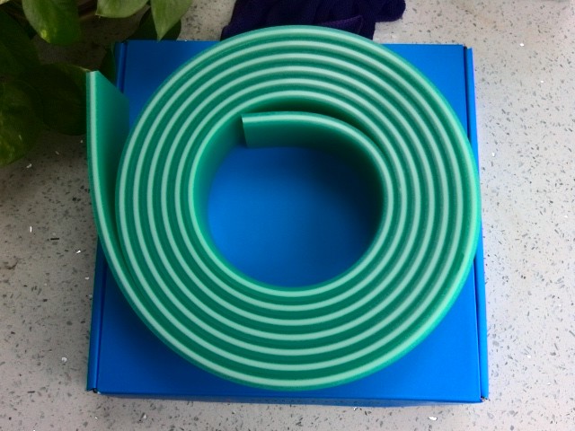  50 * 9 Three - Layer Screen Printing Squeegee Blades Sharp For Textiles Manufactures