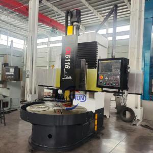Round Table Vertical Lathe Cnc Machine Tool For Metal
