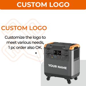 5376Wh MPPT Home Backup Portable Power Station Solar Generator with High