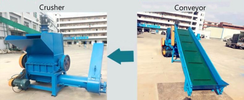Farms Shandong Waste Plastic Recycling Machine PET Washing Line With Label Remover Machine