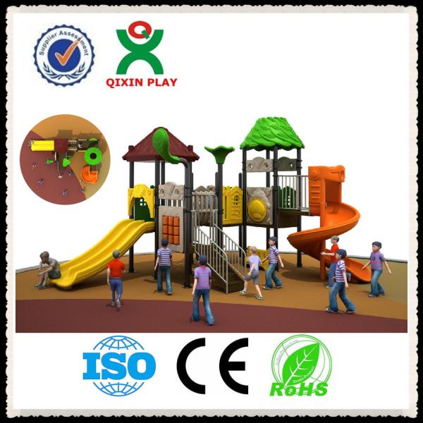 LLDPE Galvanized Steel Type Adventure Large Kids Outdoor Playground for