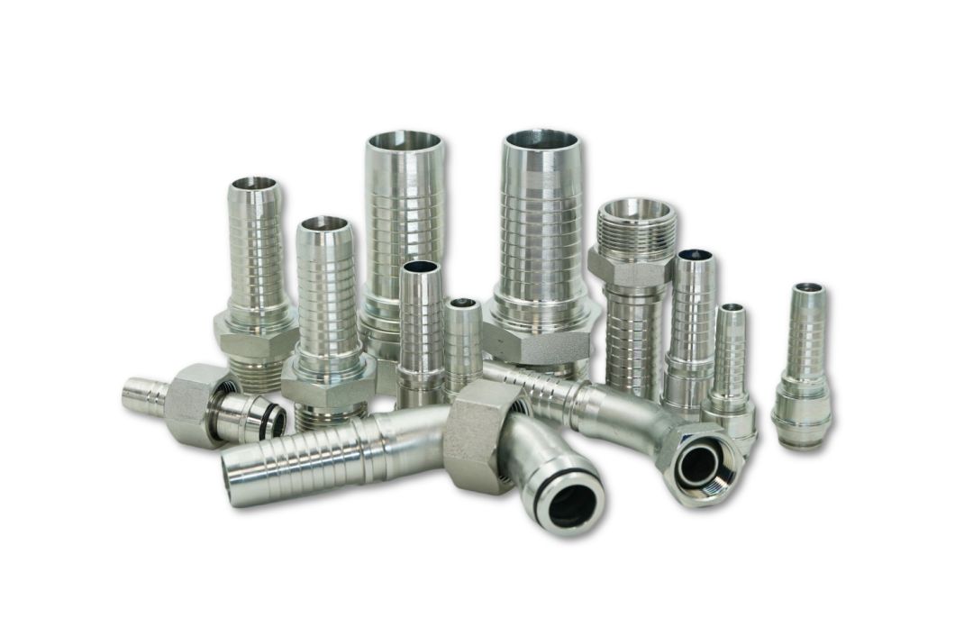 Reusable Hydraulic Quick Coupler Hose Ferrule Fittings NPT SAE Jic Orfs JIS Flang Bsp