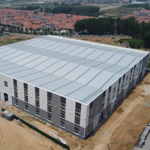 China Prefabricated Steel Structure Warehouse Workshop Q355 Customized on sale