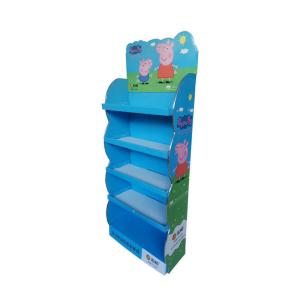 Flute Paperboard Cardboard Counter Display Pop Up Retail Display