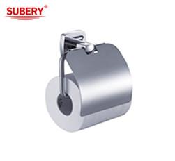 Bathroom Single Toilet Roll Paper Holder Brass Chrome Color OEM Brass Base
