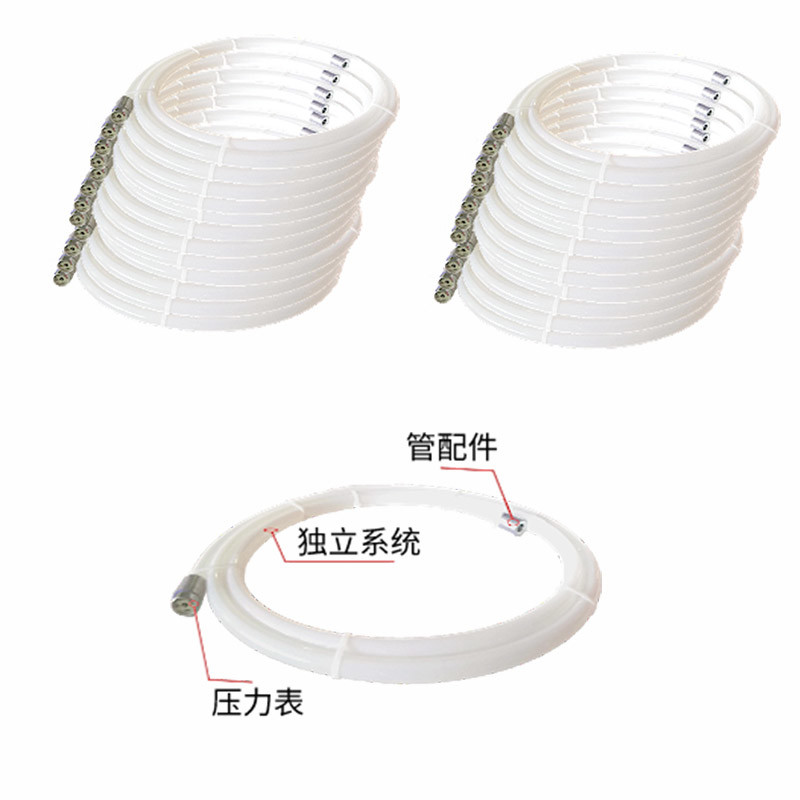 Office Buildings White Automatic Fire Suppression Tube With FM200 Extinguishing Agent