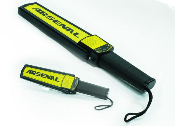 Weatherproof Super Scanner Hand Held Metal Detector Industrial With ABS Plastic