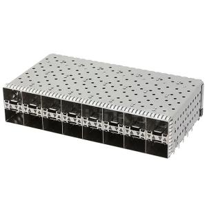1-2149490-5 SFP+ Cage Assembly 2x8 Port With Integrated Connector Included
