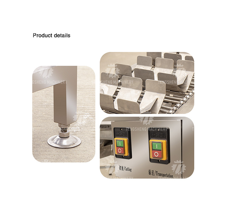 Automatic Vegetable Radish Corn Taro Cutting Half Machine