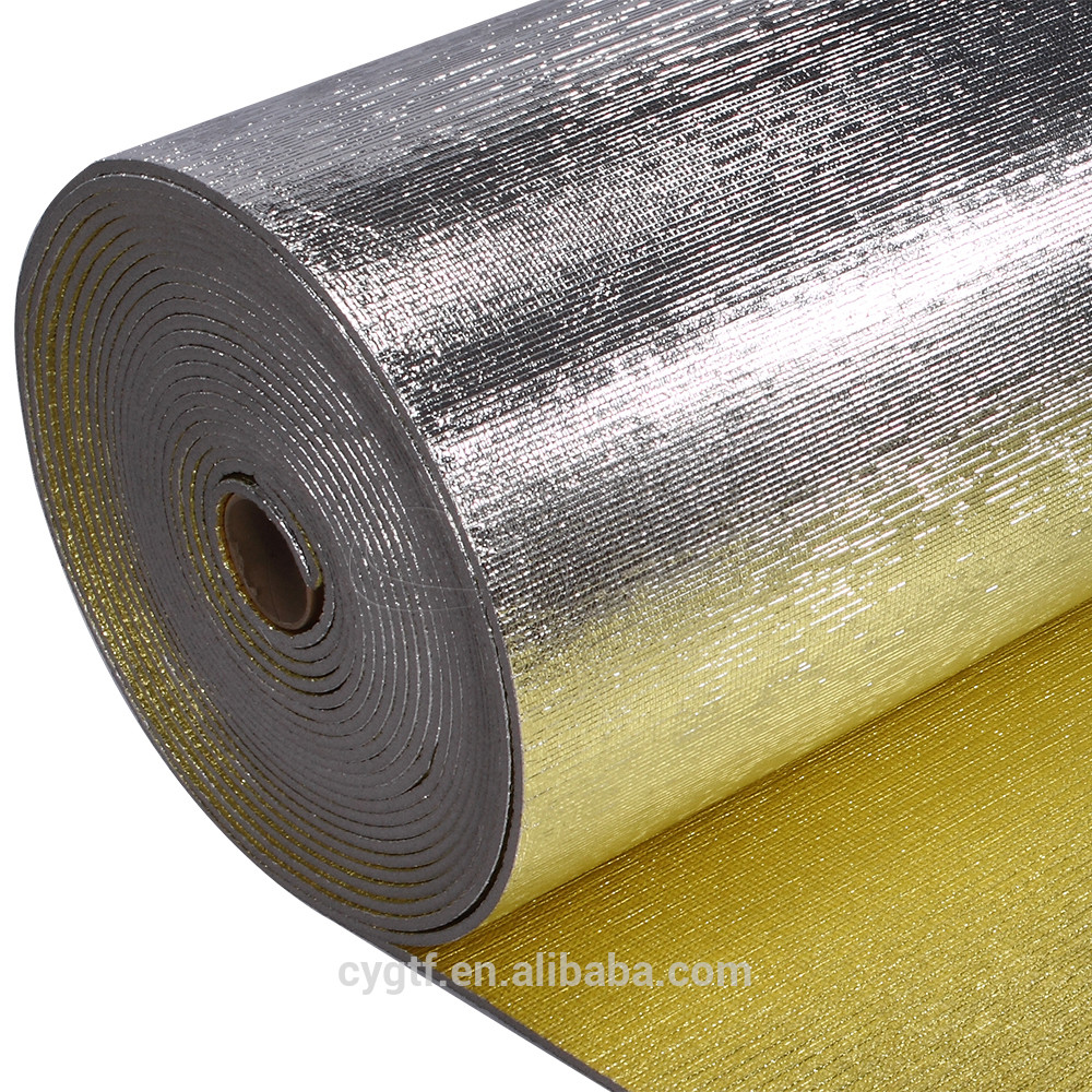 Under Roof Insulation PE Foam With Aluminium Foil Building Heat Insulation Material Xlpe Thermal Insulation Sheet