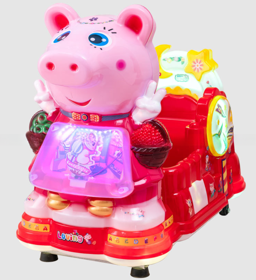 Amusement 3D Kiddie ride coin operated swing machine for children game hall/ fun city