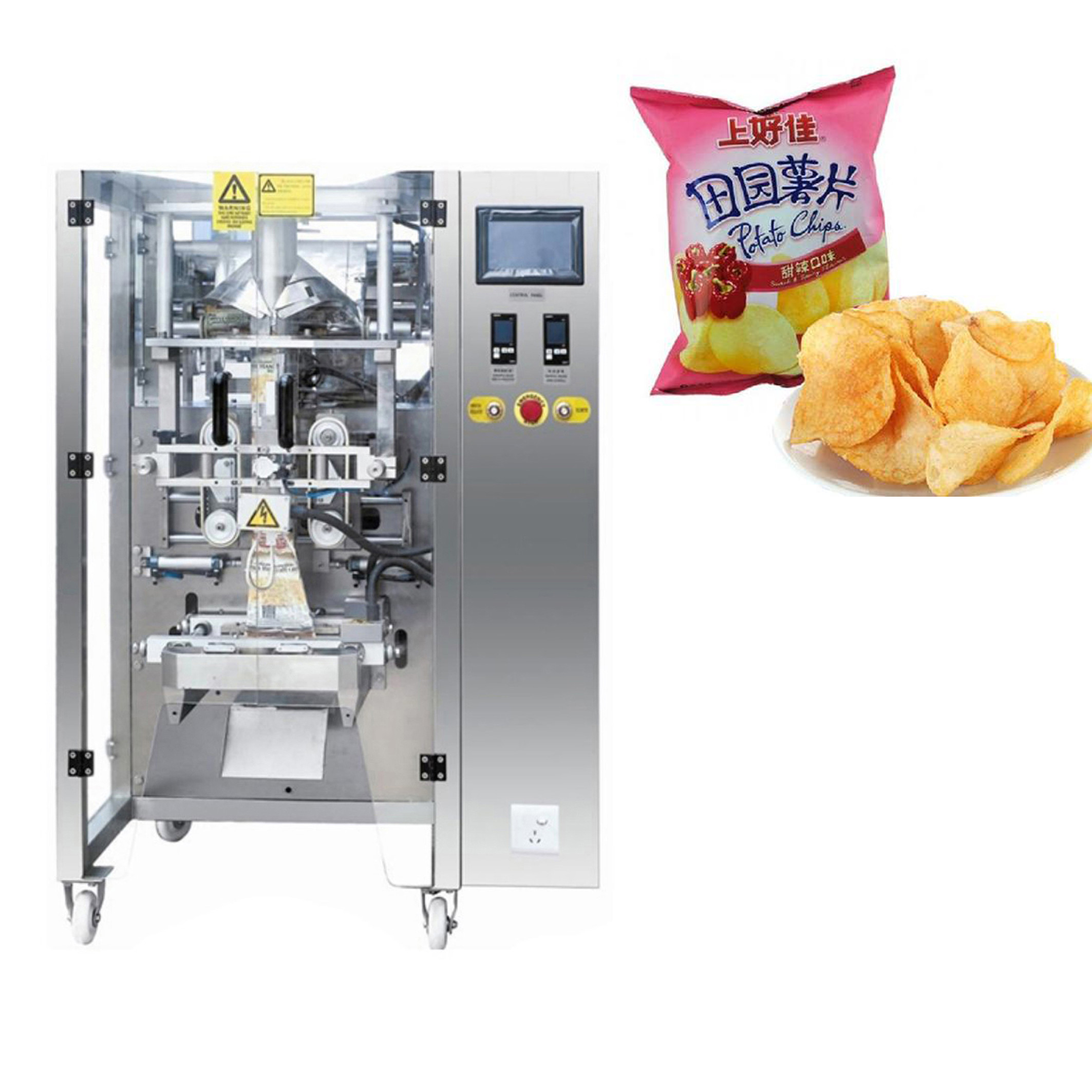 Automatic Pillow Bag Coffee Bean Packing Machine 70bags/Min