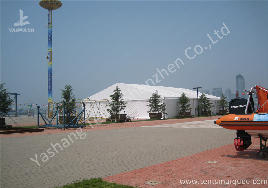 Galvanized Steel Connector Sporting Event Tents , Aluminum Structure Sports Marquee